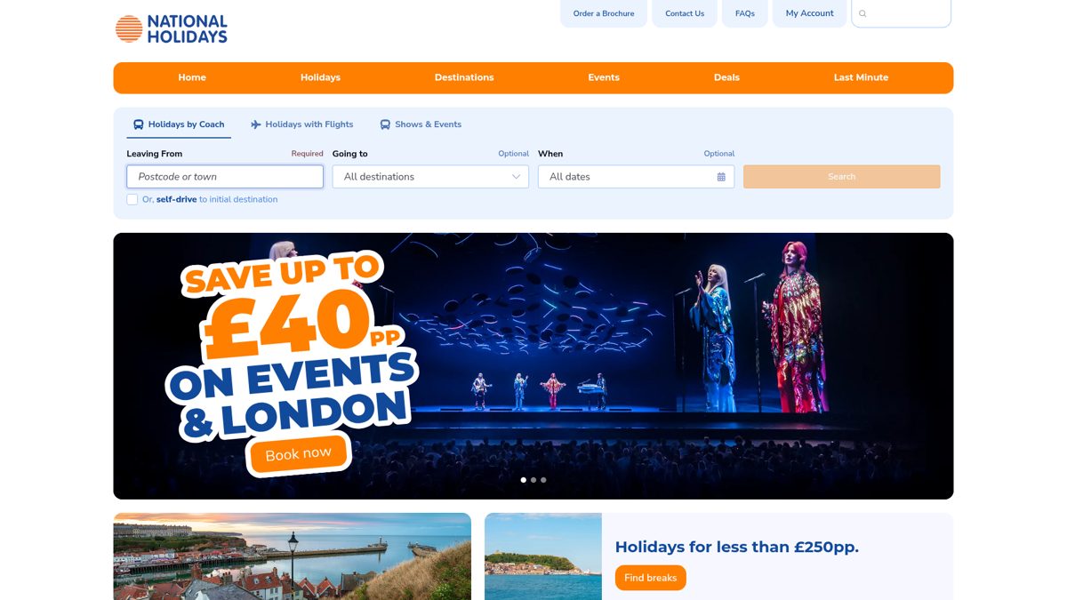 National Holidays homepage